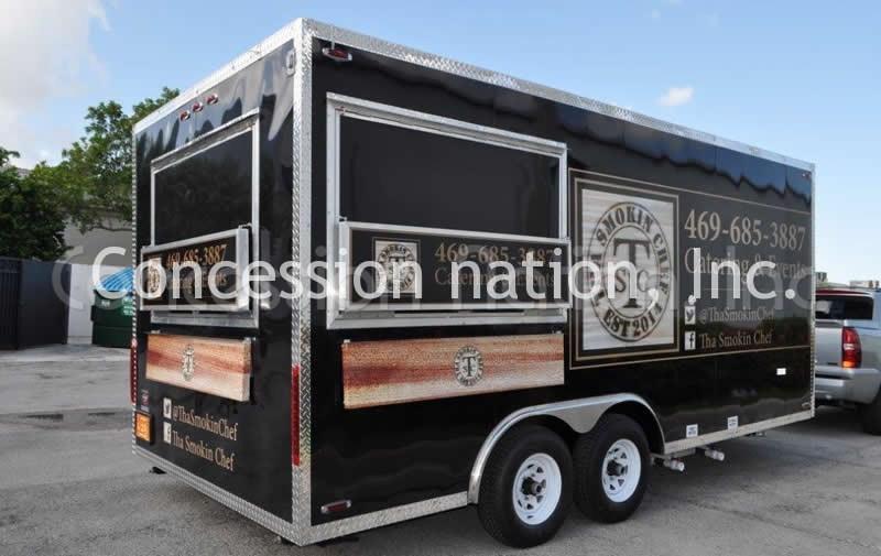 Graphics Only Custom Food Trucks Concession Trailer Decals