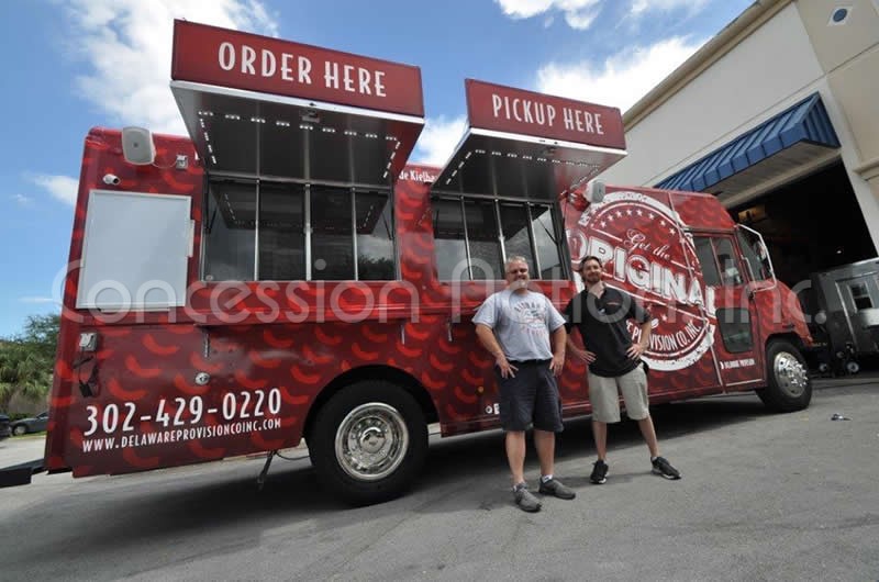 20' Delaware Provisions Food Truck Food Trucks For Sale Concession
