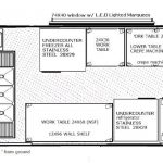 14' Crepe A Diem Food Truck Floorplan