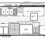 14' Landing Zone Food Truck Floorplan
