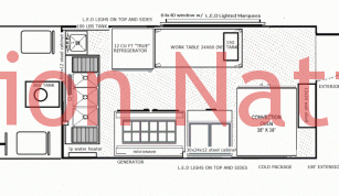 Food Truck Design | Food Truck Floor Plans | Layouts