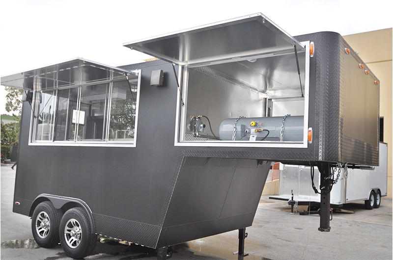 gooseneck kitchen trailer