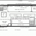 22' Bubba Burger Truck FLOORPLAN