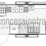 7x14 Concession Trailers - Floor Plan
