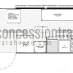 8x18 Concession Trailers - Floor Plan