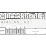 8x26 Concession Trailers - Floor Plan