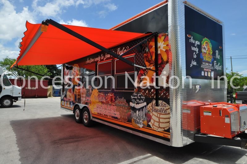 Tres Leches N Snacks Concession Trailer