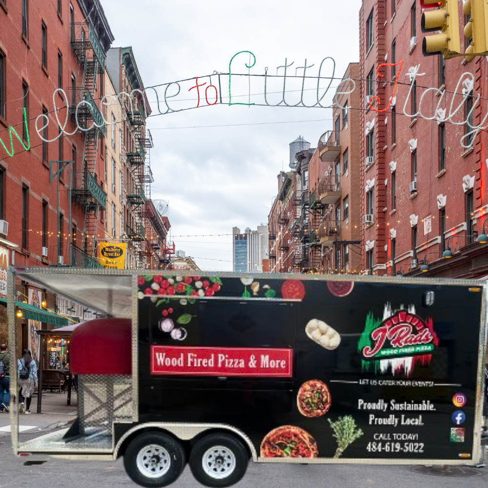 Pizza Food Truck in Little Italy NYC