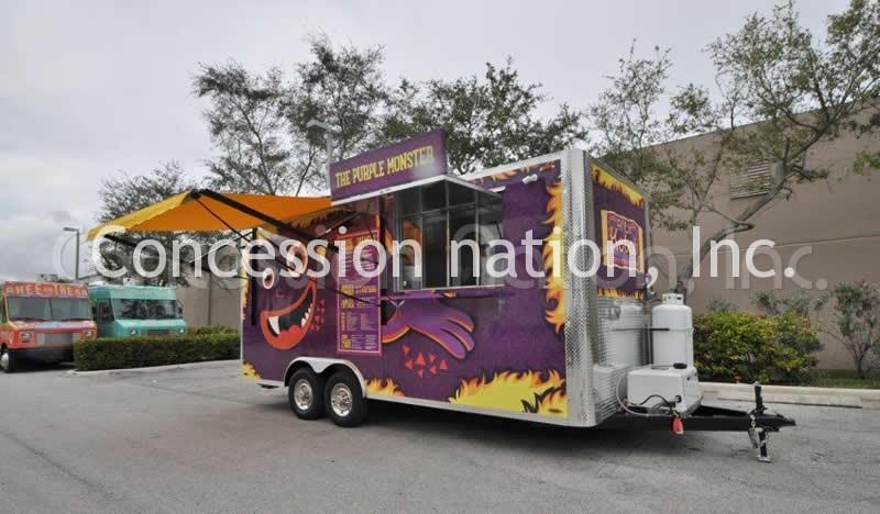 The Purple Monster_Grand Cayman concession trailer