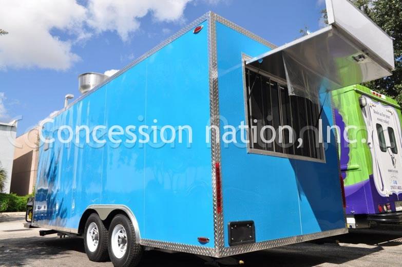 Pepsi Blue trailer exterior color