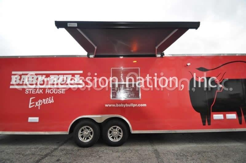 Baby-Bull Steak House, PR concession trailer