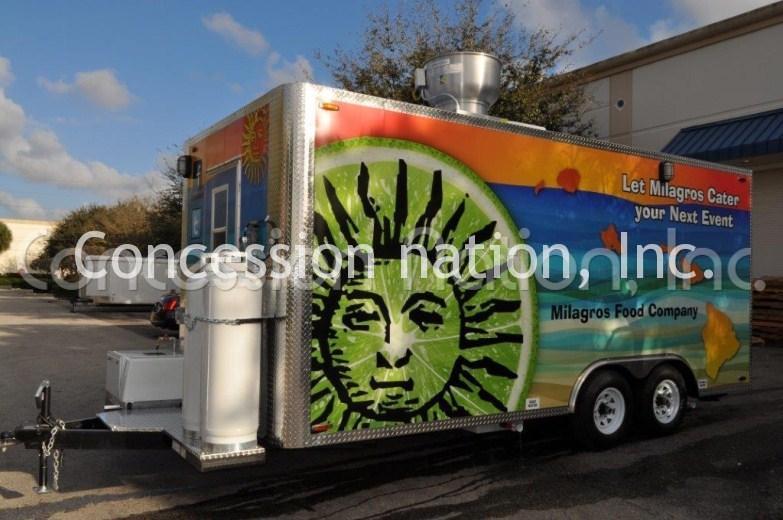 Hawaii concession trailer- Milagros Food Company