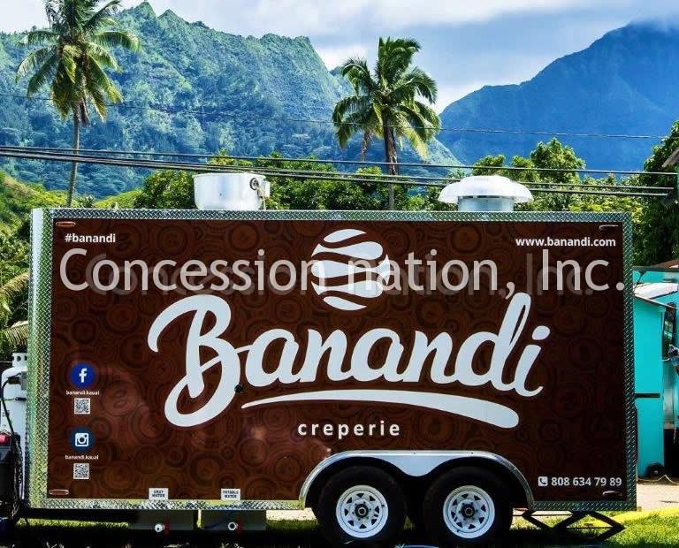 Hawaii concession trailer - Banandi