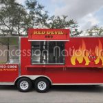 Red Devil BBQ Smoker Trailer