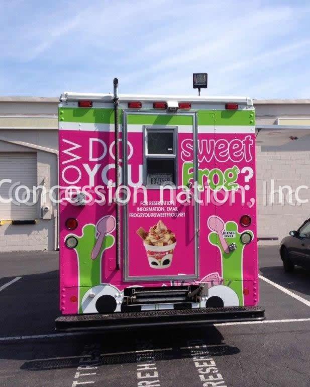 sweetfrog2 Custom Food Trucks Concession Nation Custom Food
