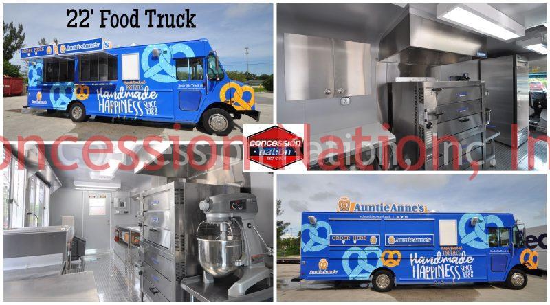 22' Auntie Anne's Food Truck 22' Auntie Anne's Food Truck