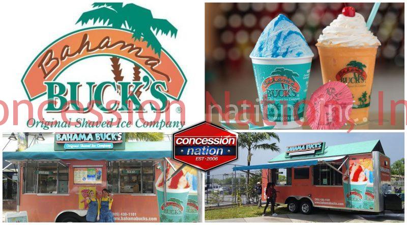 Bahama Bucks food trailer