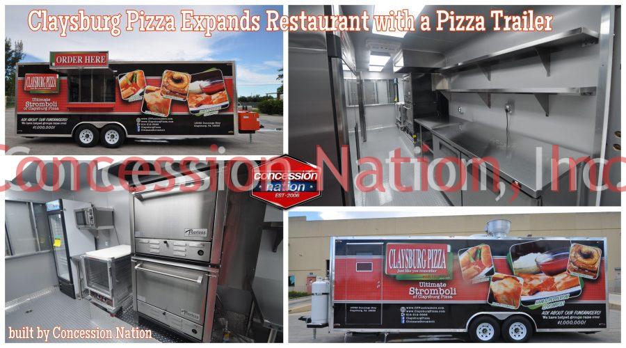 CLAYSBURG PIZZA TRAILER