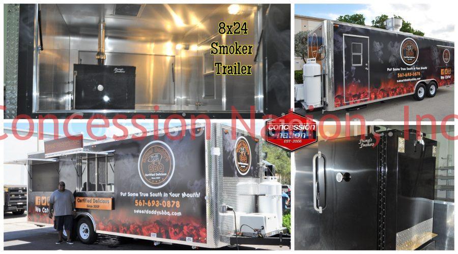 Sweet Daddys BBQ_Smoker trailer