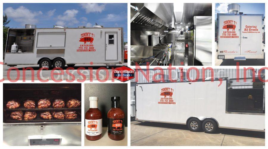 Tommy T's Catering Smoker Trailer