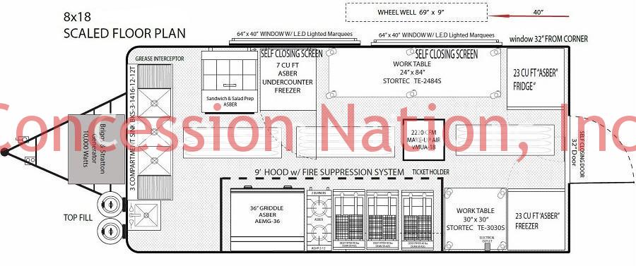 8x18 Professional_Mayo Floorplan 8x18 Professional_Mayo Floorplan