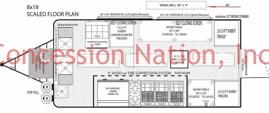 8x18 Professional_Mayo Floorplan