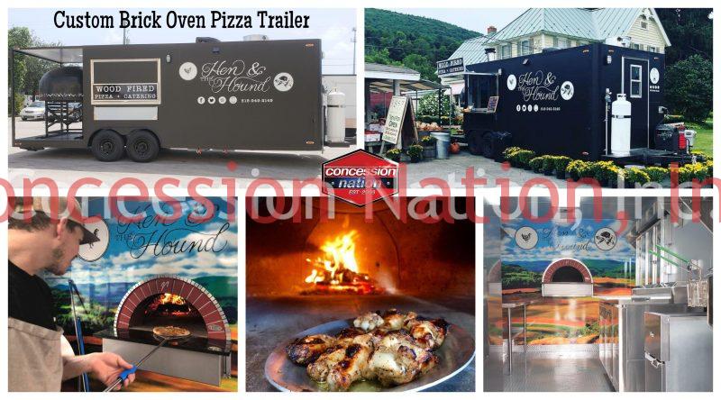 Brick Oven Pizza Trailer_THE HEN & THE HOUND Brick Oven Pizza Trailer_THE HEN & THE HOUND