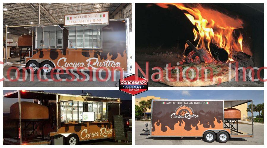 Brick oven pizza trailer_CUCINA RUSTICO Brick oven pizza trailer_CUCINA RUSTICO