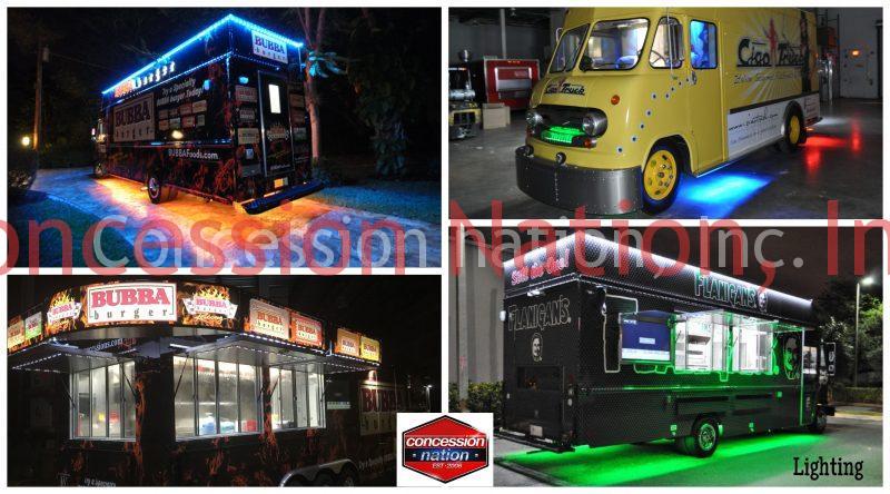 Food Truck & Trailer LED Lighting KIT plans Accent IDEAs 2018 SUPER BRIGHT 