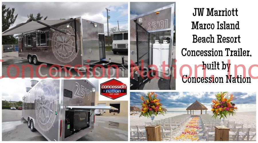 Marriott Hotels 8x26 Concession Trailer
