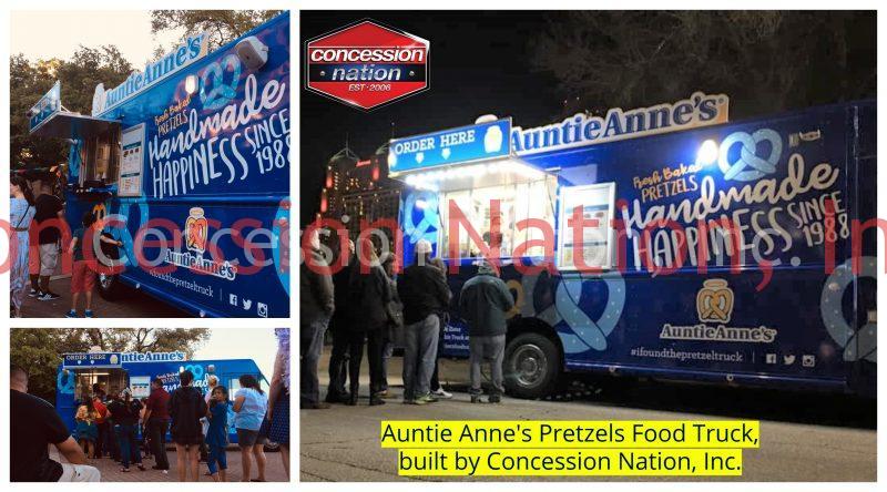 18' Auntie Anne's Pretzels Food Truck 18' Auntie Anne's Pretzels Food Truck