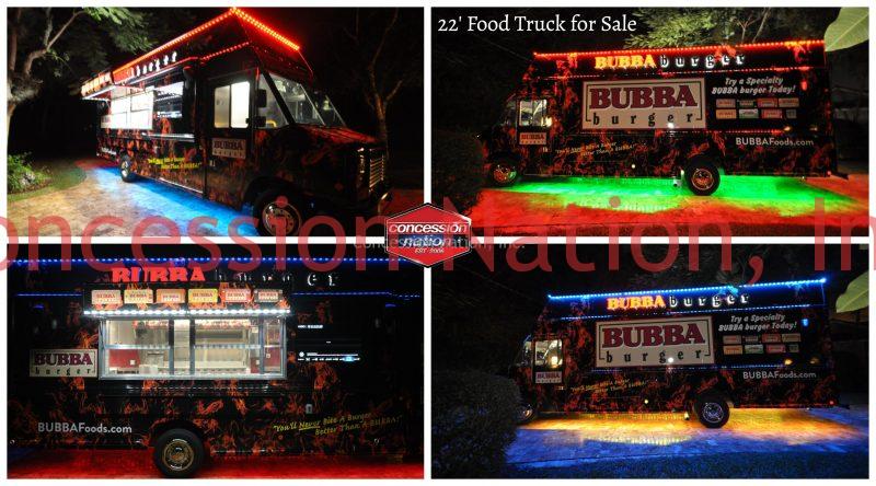 22' Food Truck For Sale_Bubba Burger