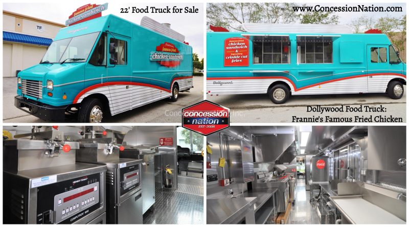 22' Food Truck For Sale_Dollywood