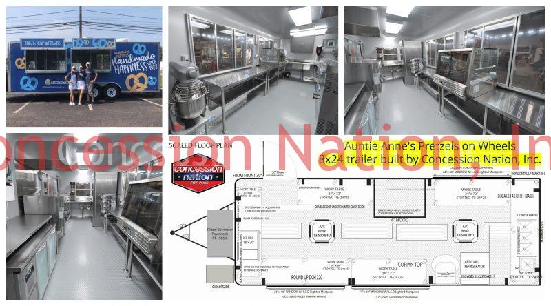 8x24 Auntie Anne's Pretzels Trailer 8x24 Auntie Anne's Pretzels Trailers