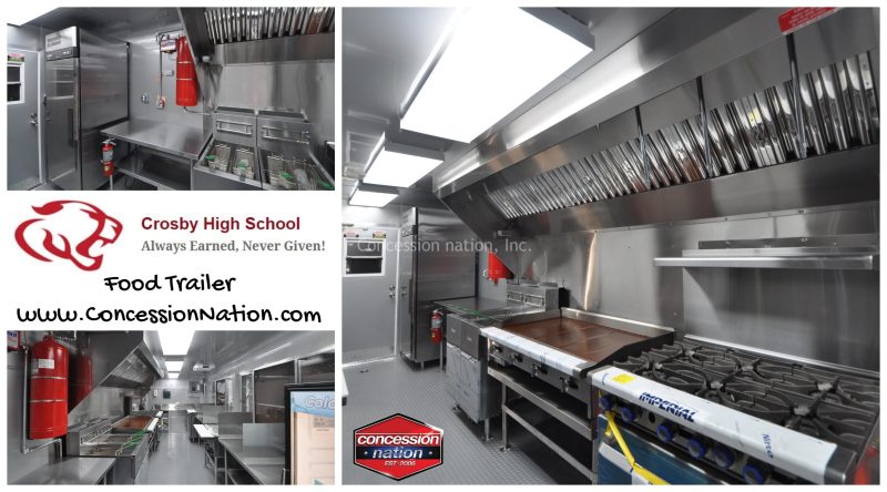 Crosby High School Food Trailer