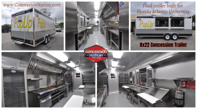 Florida Atlantic University Food Trailer_POP UP Florida Atlantic University Food Trailer_POP UP