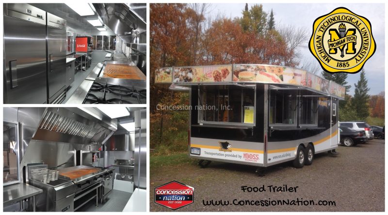 Michigan Technological University Food Trailer