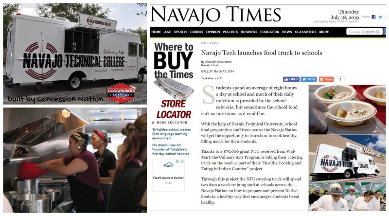 Navajo Technical College Food Truck