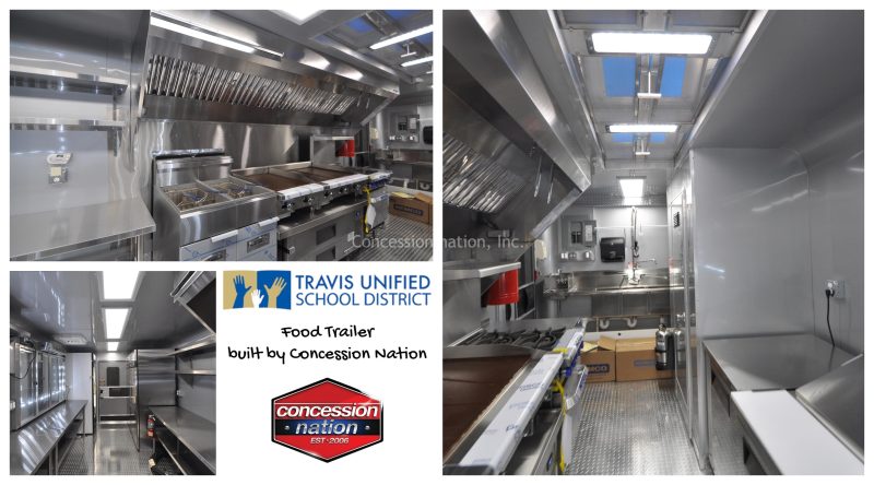 Travis Unified School District Food Trailer