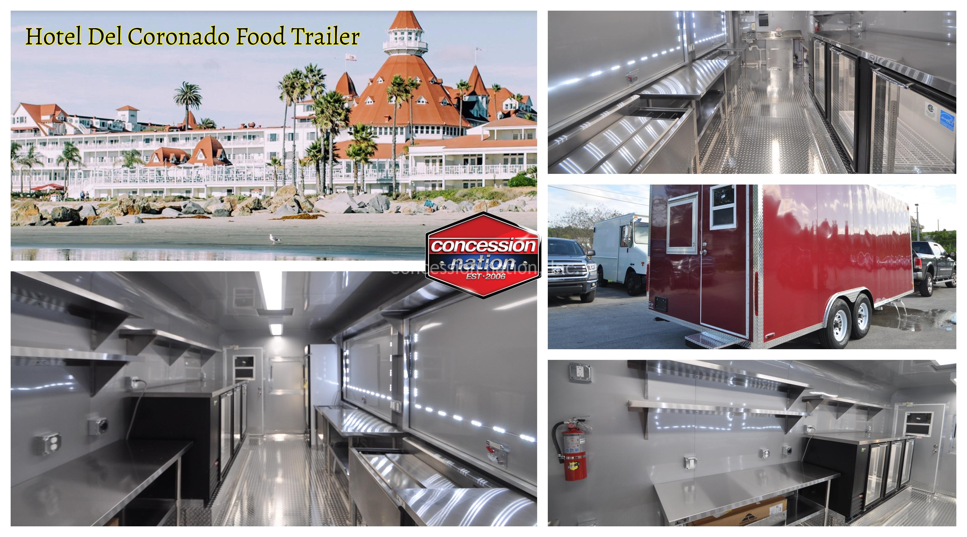 Hotel Del Coronado Food Trailer