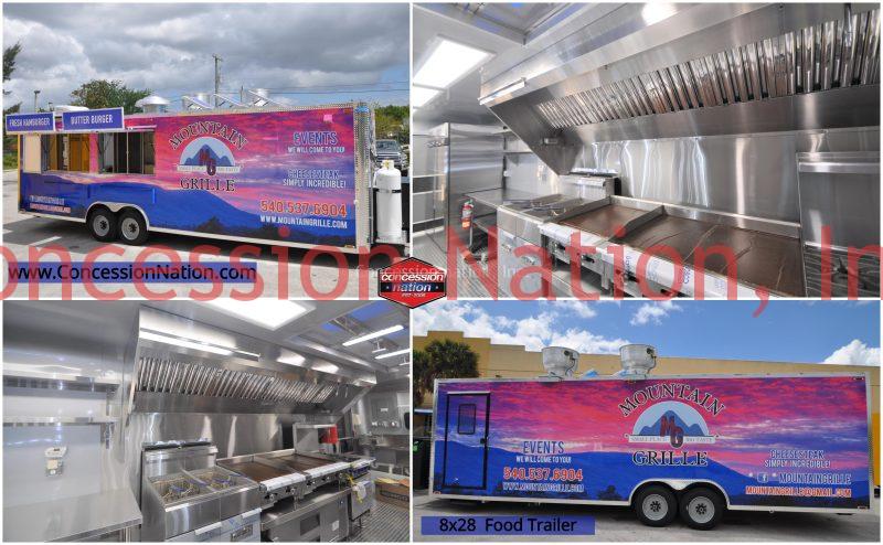 Mountain Grille concession trailer