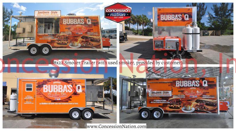 Bubba's Q Smoker Trailer Bubba's Q Smoker Trailer
