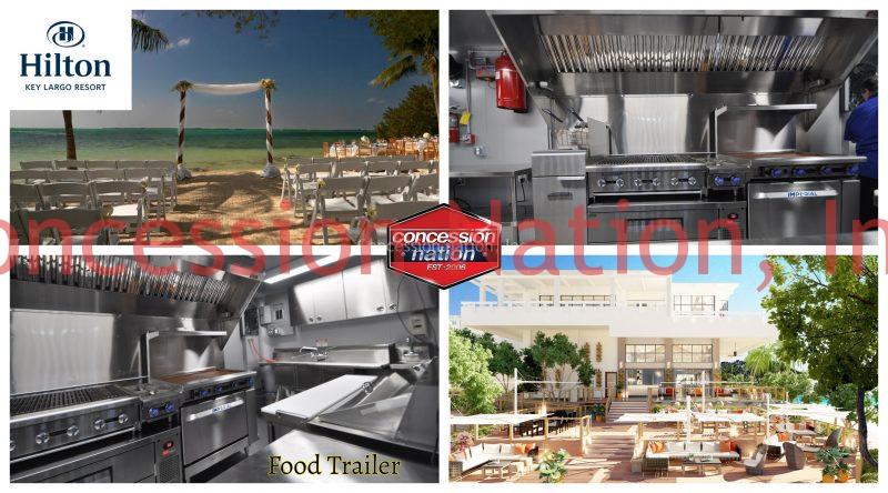Hilton Key Largo Food Trailer