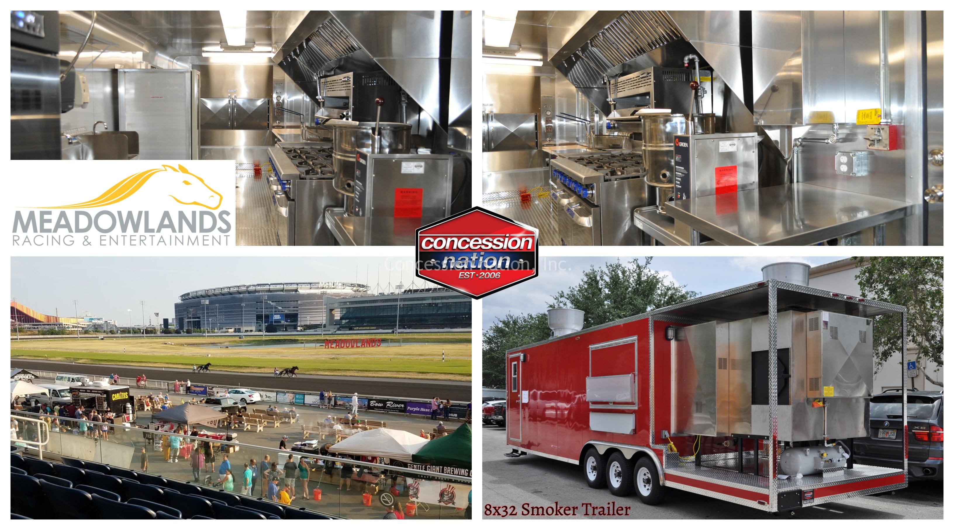 Meadowlands Racing & Entertainment Food Trailer