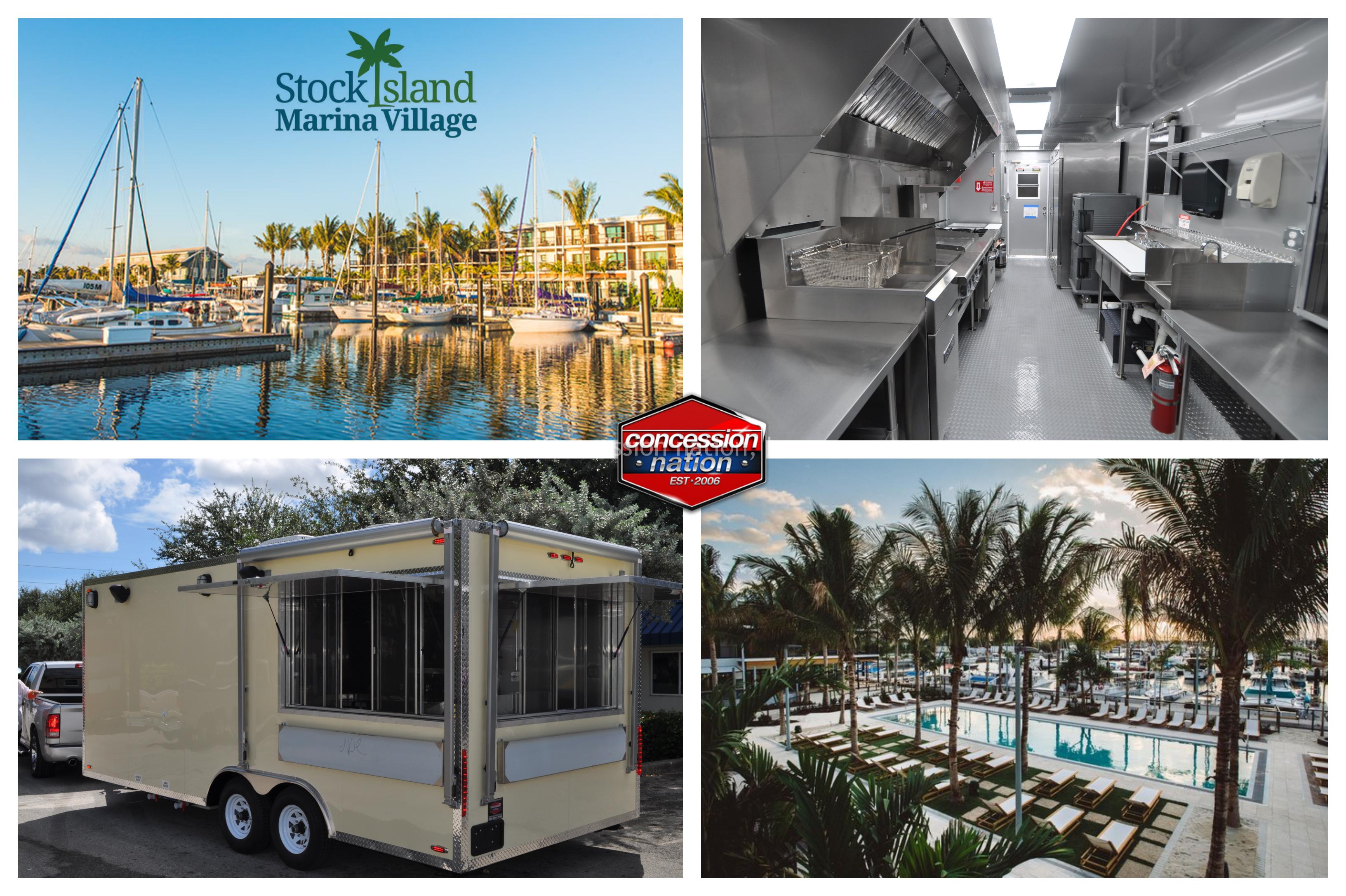 STOCK ISLAND MARINA VILLAGE FOOD TRAILER