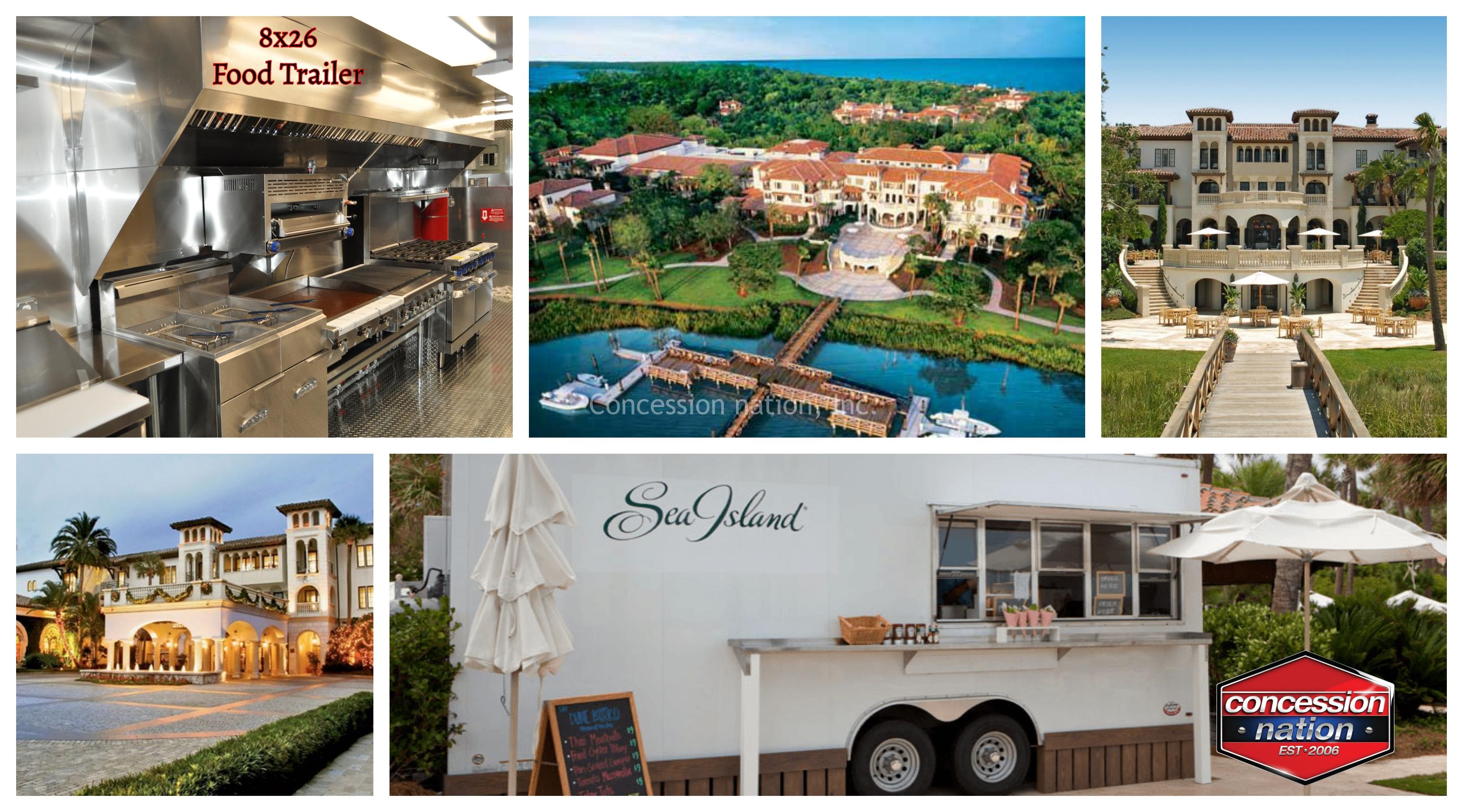 Sea Island Resort Food Trailer