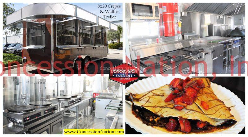 8x20 Crepes & Waffles Trailer_Chocolate & Spice Eatery