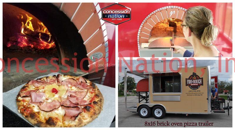 Fire & Dough_Brick oven pizza trailer (2) Fire & Dough_Brick oven pizza trailer