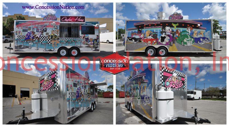 Ozzy's Food Trailer Ozzys Pitstop Food Trailer