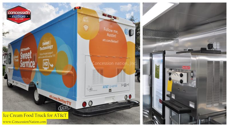 Ice Cream Food Truck for AT&T Ice Cream Food Truck for AT&T